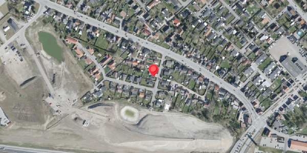 Oversvømmelsesrisiko fra vandløb på Vænget 4, 4100 Ringsted