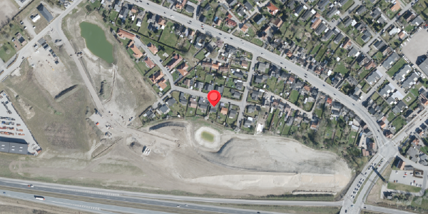 Oversvømmelsesrisiko fra vandløb på Vænget 13, 4100 Ringsted