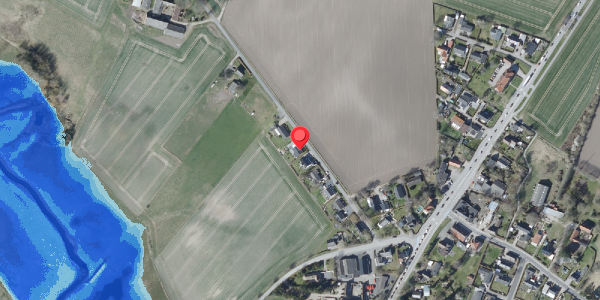 Oversvømmelsesrisiko fra vandløb på Ømarksvej 11, 4100 Ringsted