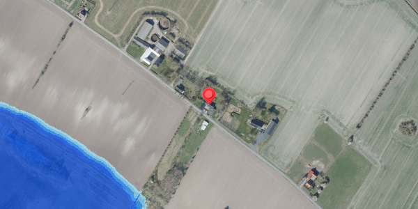 Oversvømmelsesrisiko fra vandløb på Ømarksvej 48, 4100 Ringsted