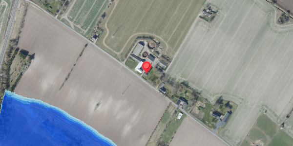 Oversvømmelsesrisiko fra vandløb på Ømarksvej 58, 4100 Ringsted
