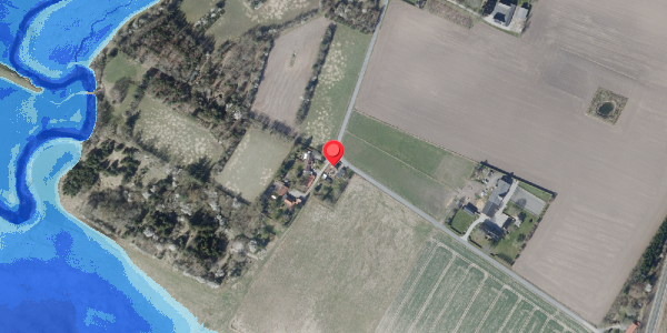 Oversvømmelsesrisiko fra vandløb på Ømarksvej 77, 4100 Ringsted