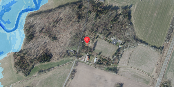 Oversvømmelsesrisiko fra vandløb på Ømarksvej 102, 4100 Ringsted