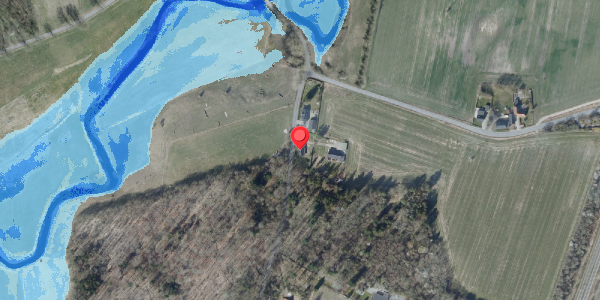 Oversvømmelsesrisiko fra vandløb på Ømarksvej 110, 4100 Ringsted