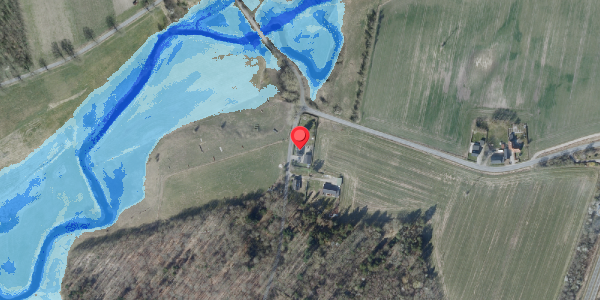 Oversvømmelsesrisiko fra vandløb på Ømarksvej 116, 4100 Ringsted