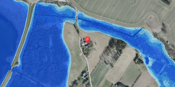 Oversvømmelsesrisiko fra vandløb på Øvej 17, 4100 Ringsted