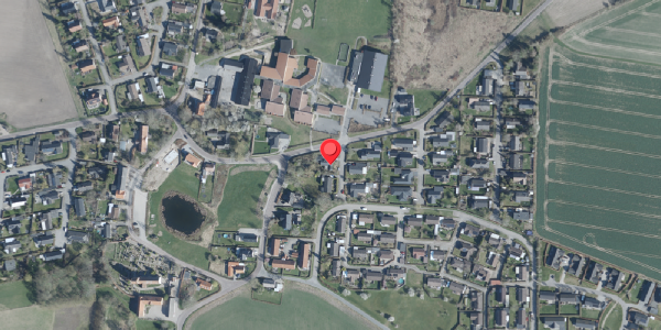 Oversvømmelsesrisiko fra vandløb på Ågerupvej 2, 4100 Ringsted