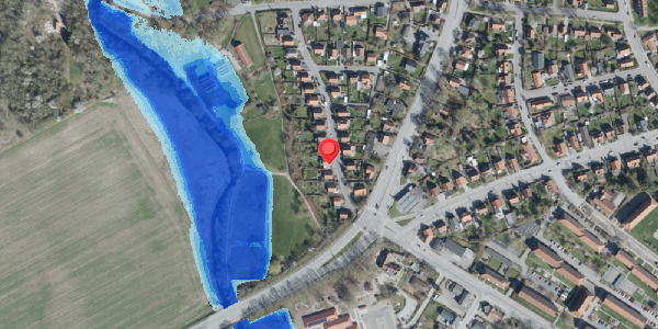 Oversvømmelsesrisiko fra vandløb på Åvejen 26, . , 4100 Ringsted