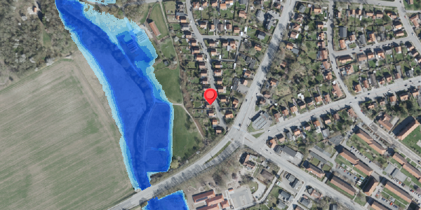 Oversvømmelsesrisiko fra vandløb på Åvejen 28, . , 4100 Ringsted