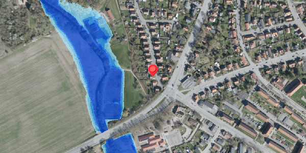 Oversvømmelsesrisiko fra vandløb på Åvejen 30, 4100 Ringsted