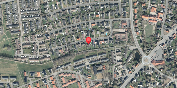 Oversvømmelsesrisiko fra vandløb på Anne-Marievej 17, 4200 Slagelse