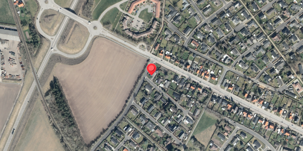 Oversvømmelsesrisiko fra vandløb på Bachsvej 1, . , 4200 Slagelse