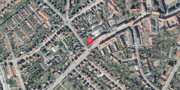 Oversvømmelsesrisiko fra vandløb på Bredegade 70, . , 4200 Slagelse