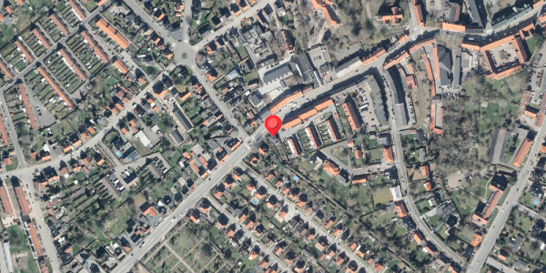 Oversvømmelsesrisiko fra vandløb på Bredegade 75, . , 4200 Slagelse