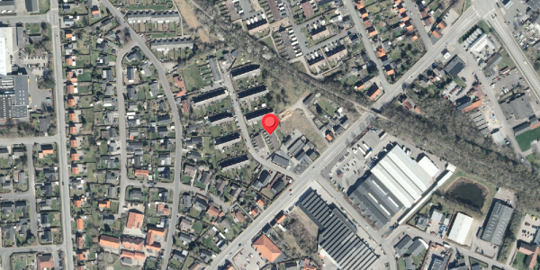 Oversvømmelsesrisiko fra vandløb på Brydes Alle 16K, . , 4200 Slagelse