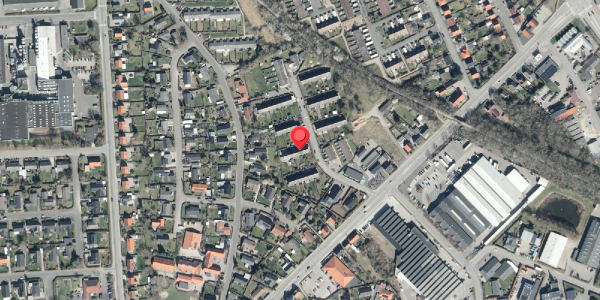 Oversvømmelsesrisiko fra vandløb på Brydes Alle 17, . , 4200 Slagelse