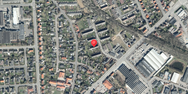 Oversvømmelsesrisiko fra vandløb på Brydes Alle 19, . , 4200 Slagelse
