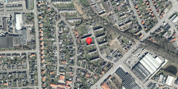 Oversvømmelsesrisiko fra vandløb på Brydes Alle 31, . , 4200 Slagelse