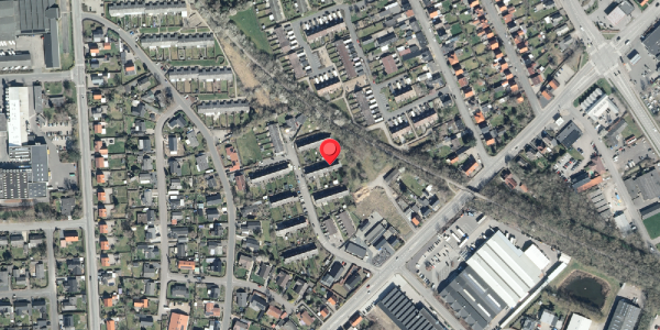 Oversvømmelsesrisiko fra vandløb på Brydes Alle 38, . , 4200 Slagelse