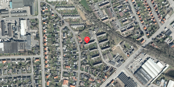 Oversvømmelsesrisiko fra vandløb på Brydes Alle 45, . , 4200 Slagelse