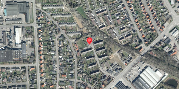 Oversvømmelsesrisiko fra vandløb på Brydes Alle 49, . , 4200 Slagelse