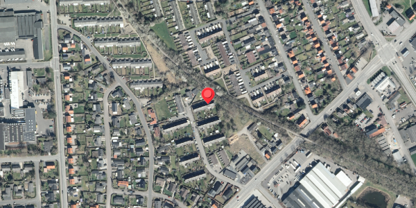 Oversvømmelsesrisiko fra vandløb på Brydes Alle 50, . , 4200 Slagelse