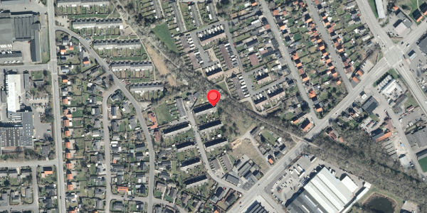 Oversvømmelsesrisiko fra vandløb på Brydes Alle 52, . , 4200 Slagelse