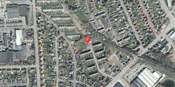 Oversvømmelsesrisiko fra vandløb på Brydes Alle 53, . , 4200 Slagelse