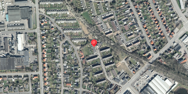 Oversvømmelsesrisiko fra vandløb på Brydes Alle 55, . , 4200 Slagelse