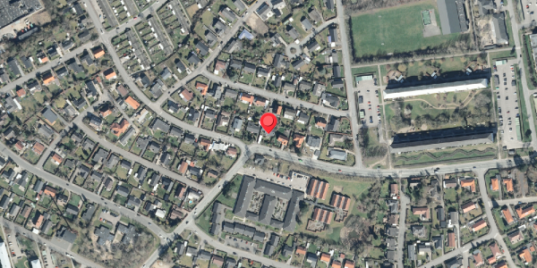 Oversvømmelsesrisiko fra vandløb på Byskovvej 1, 4200 Slagelse
