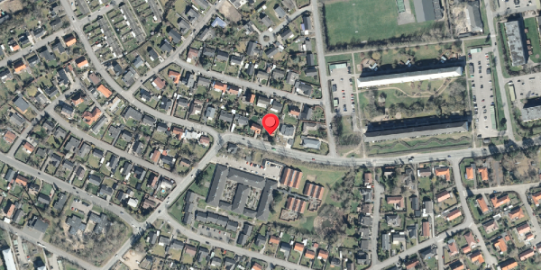 Oversvømmelsesrisiko fra vandløb på Byskovvej 5, 4200 Slagelse