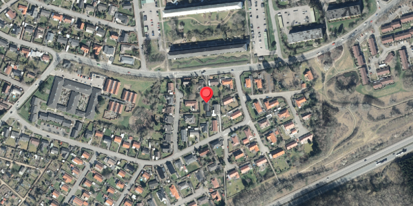 Oversvømmelsesrisiko fra vandløb på Byskovvej 8, 4200 Slagelse