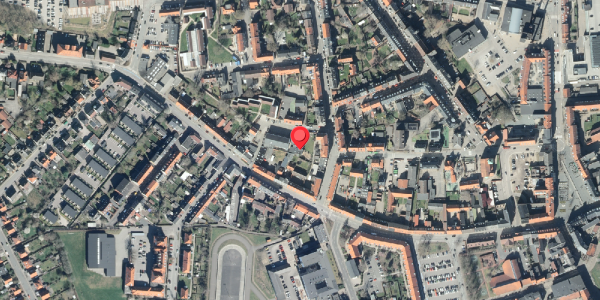 Oversvømmelsesrisiko fra vandløb på Eriksgade 1A, . , 4200 Slagelse