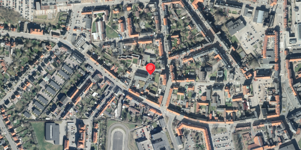 Oversvømmelsesrisiko fra vandløb på Eriksgade 1B, . , 4200 Slagelse