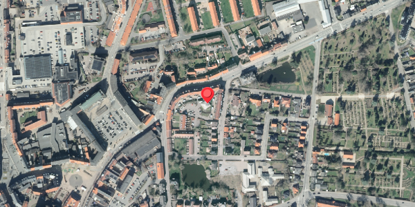 Oversvømmelsesrisiko fra vandløb på Fredensgade 2E, 4200 Slagelse