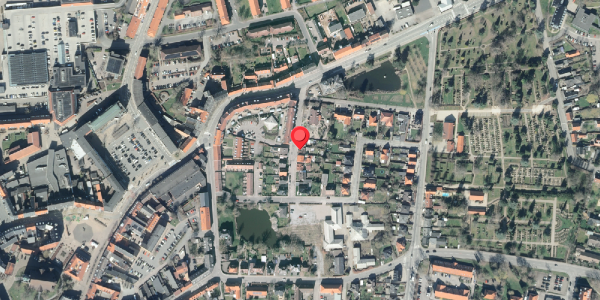 Oversvømmelsesrisiko fra vandløb på Fredensgade 5, . , 4200 Slagelse