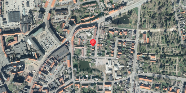 Oversvømmelsesrisiko fra vandløb på Fredensgade 6, . , 4200 Slagelse