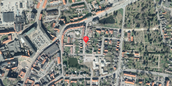 Oversvømmelsesrisiko fra vandløb på Fredensgade 7, . , 4200 Slagelse