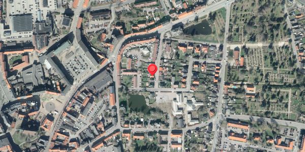 Oversvømmelsesrisiko fra vandløb på Fredensgade 8, . , 4200 Slagelse