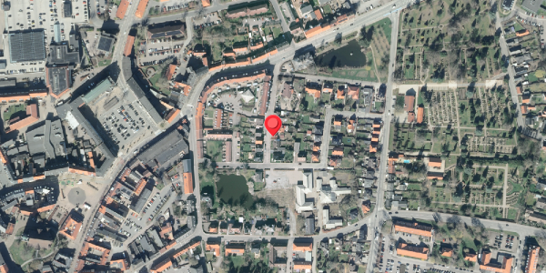 Oversvømmelsesrisiko fra vandløb på Fredensgade 9, . , 4200 Slagelse