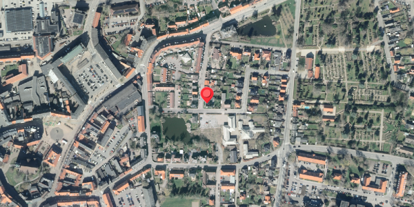 Oversvømmelsesrisiko fra vandløb på Fredensgade 13, 4200 Slagelse