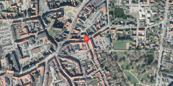 Oversvømmelsesrisiko fra vandløb på Fruegade 2A, . , 4200 Slagelse