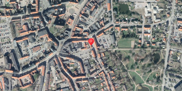 Oversvømmelsesrisiko fra vandløb på Fruegade 2D, . , 4200 Slagelse