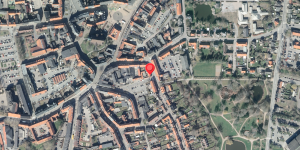 Oversvømmelsesrisiko fra vandløb på Fruegade 2E, . , 4200 Slagelse