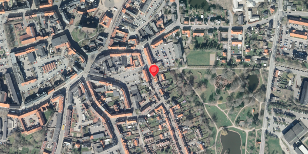 Oversvømmelsesrisiko fra vandløb på Fruegade 5A, . , 4200 Slagelse