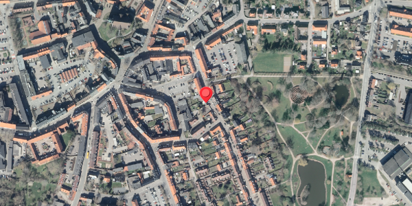 Oversvømmelsesrisiko fra vandløb på Fruegade 6, . , 4200 Slagelse