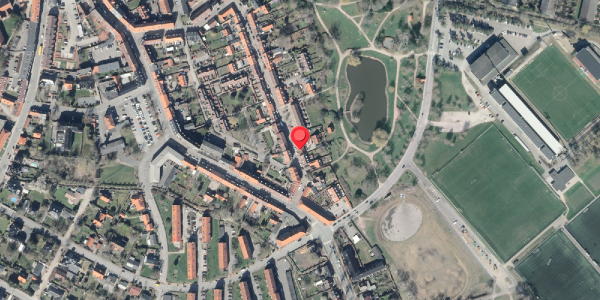 Oversvømmelsesrisiko fra vandløb på Fruegade 39B, . , 4200 Slagelse