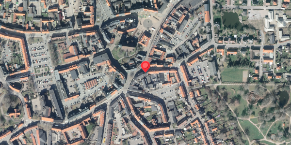 Oversvømmelsesrisiko fra vandløb på Gl.Torv 1A, 4200 Slagelse