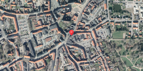 Oversvømmelsesrisiko fra vandløb på Gl.Torv 1F, 4200 Slagelse