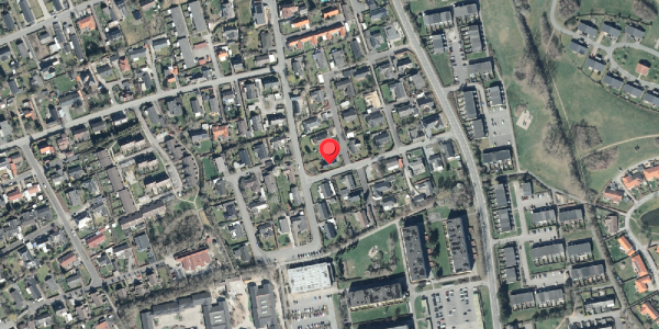 Oversvømmelsesrisiko fra vandløb på Hallingås 1, 4200 Slagelse